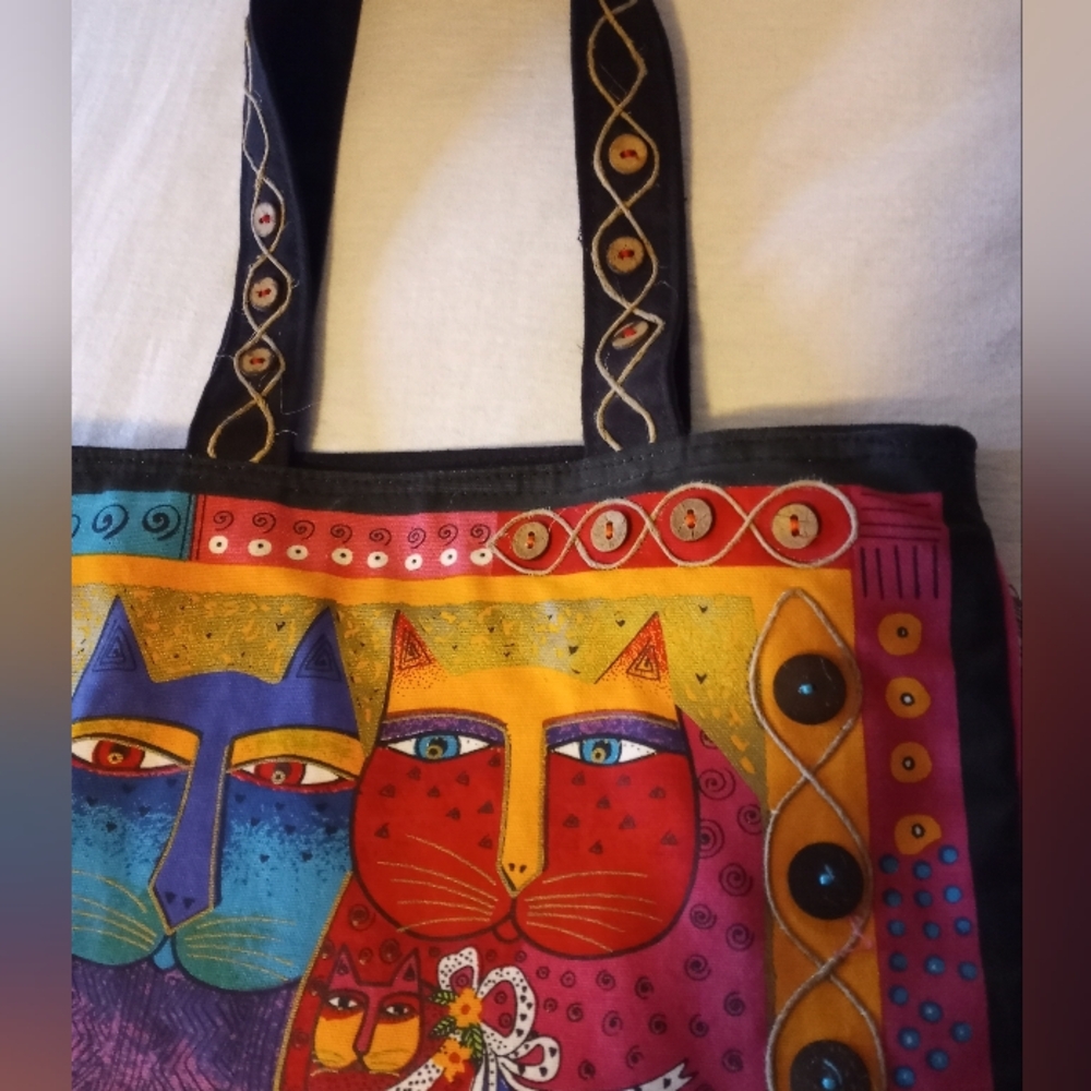 Laurel Burch Designer Purse, Bag - Picture 3 of 9